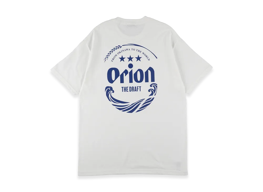 WIND AND SEA x ORION BEER Back Graphic S/S Tee "White"