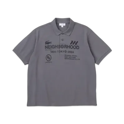 LACOSTE x NEIGHBORHOOD Polo Shirt "Grey"