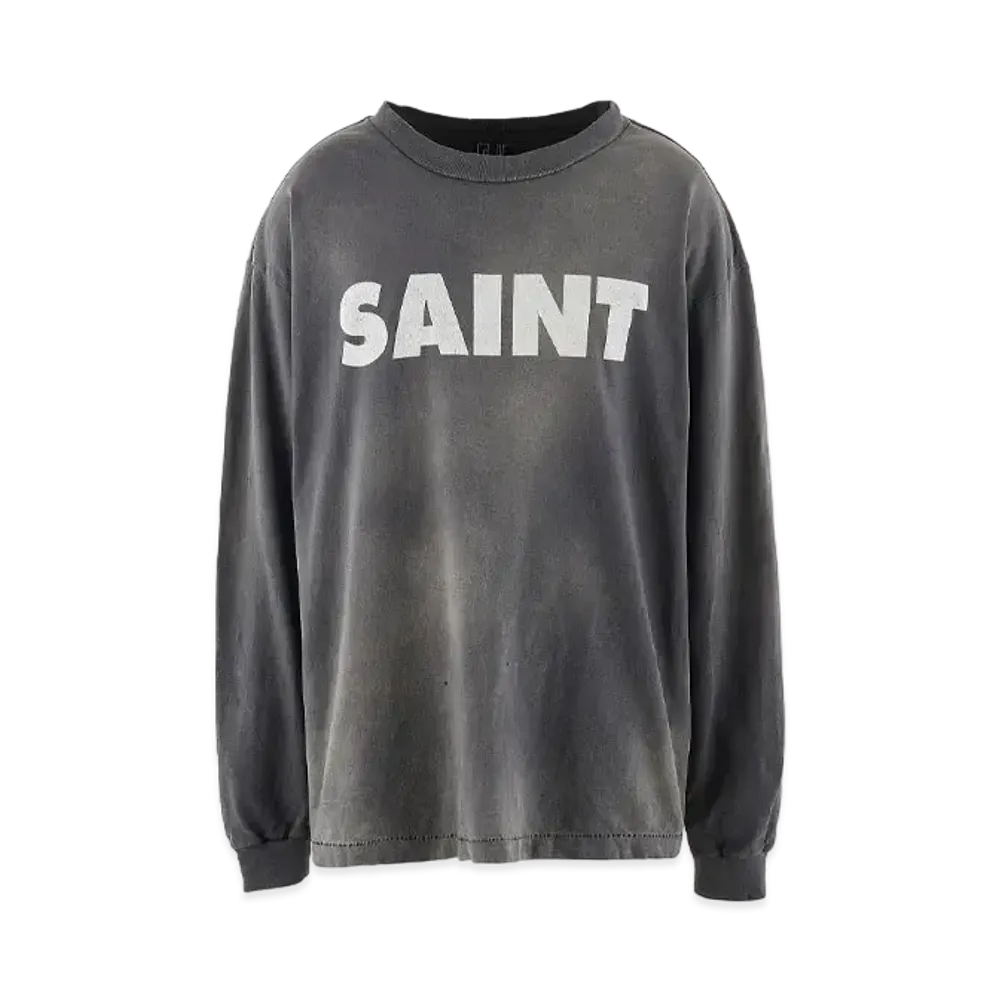 SAINT Mxxxxxx LS TEE/S>N>T "Black"