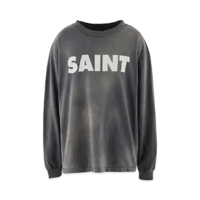 SAINT Mxxxxxx LS TEE/S>N>T "Black"