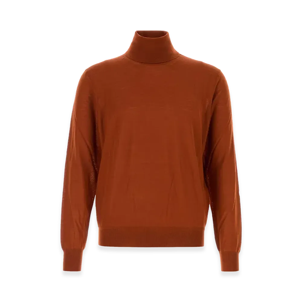 Saint Laurent Wool Sweater "Orange"