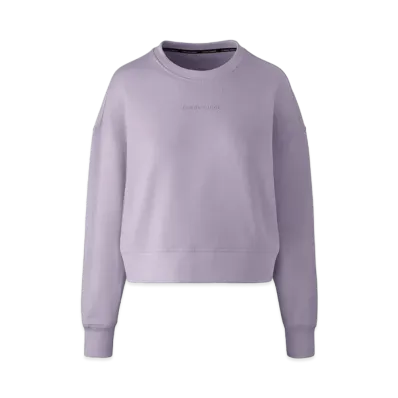 CANADA GOOSE Muskoka Relaxed Sweater "Lilac Tint"