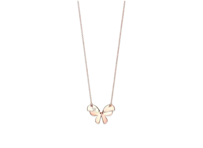 Tiffany & Co. Return to Tiffany Love Bugs Butterfly Pendant 18K "Silver/Rose Gold"