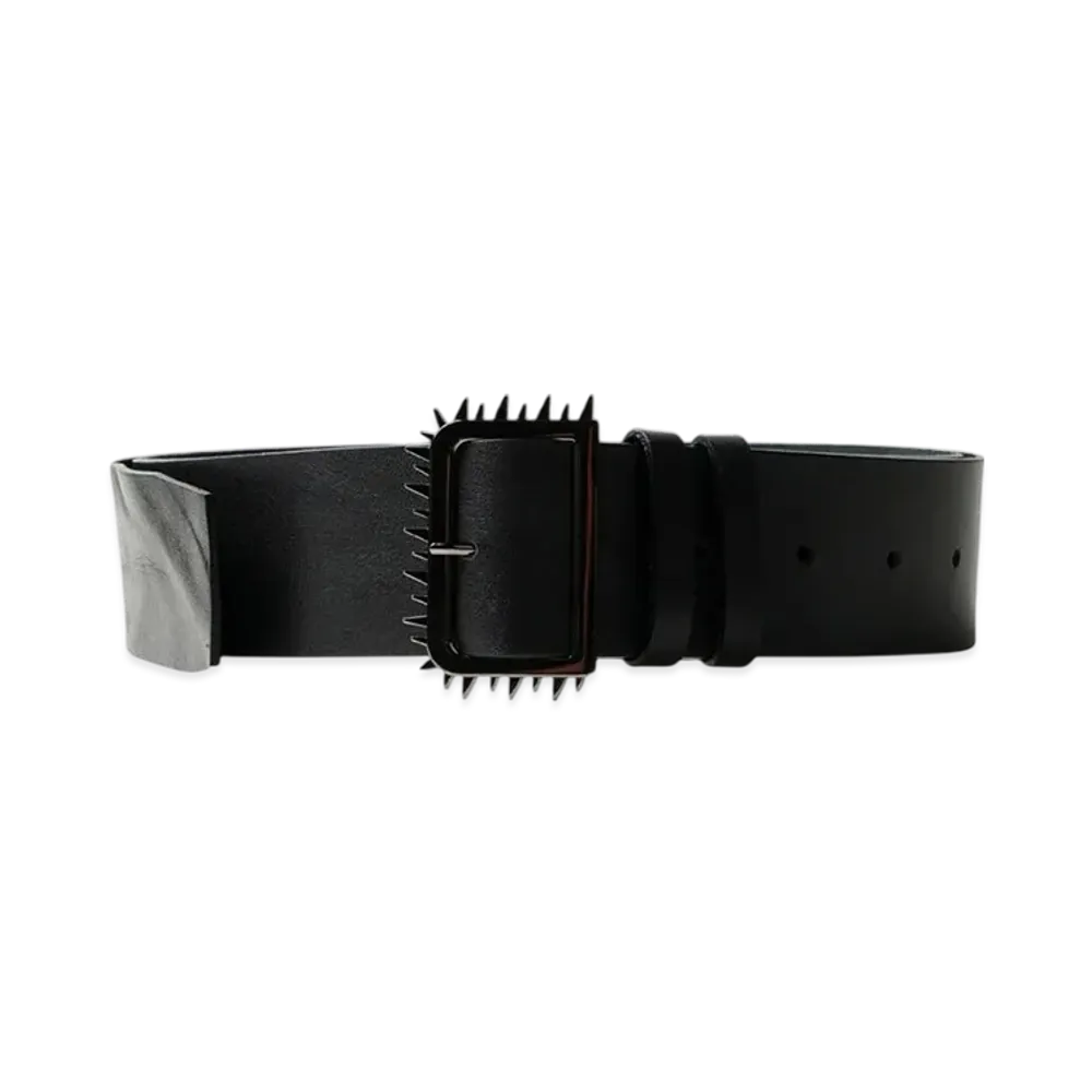 Ground Y x CHAINSAW MAN Collaborate Collection Chainsaw Leather Belt "Black"
