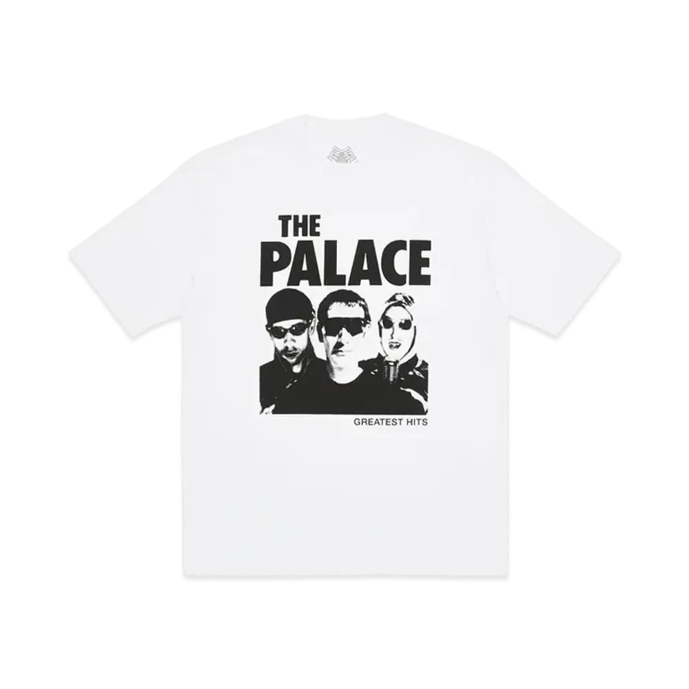 PALACE GREATEST HITS T-SHIRT "White"