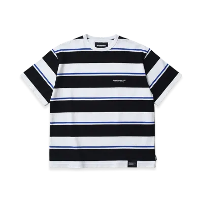 NEIGHBORHOOD Border Crew Neck SS "White"