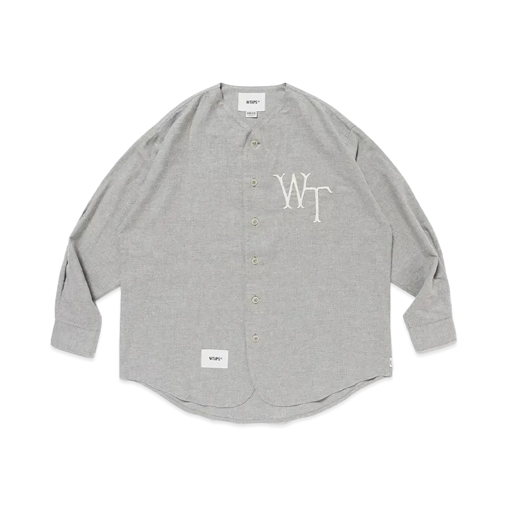 WTAPS League / LS / Cotton Twill "Gray"