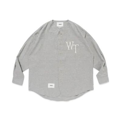 WTAPS League / LS / Cotton Twill "Gray"