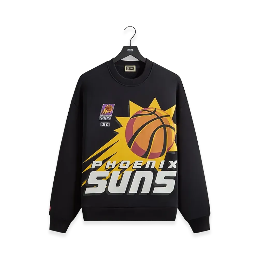 Kith x NBA All-Star Phoenix Suns Nelson Crewneck "Black"