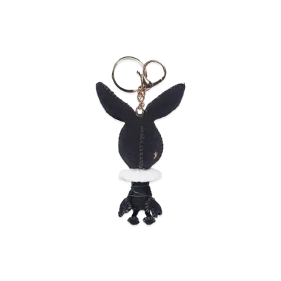 Perfect ribs Rabbit Key Holder "Black1"