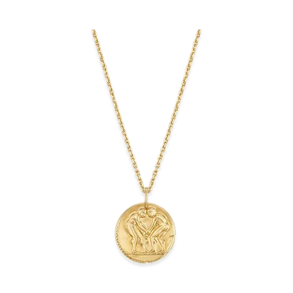 Van Cleef & Arpels Zodiaque medal Geminorum Gemini "18K Yellow gold"