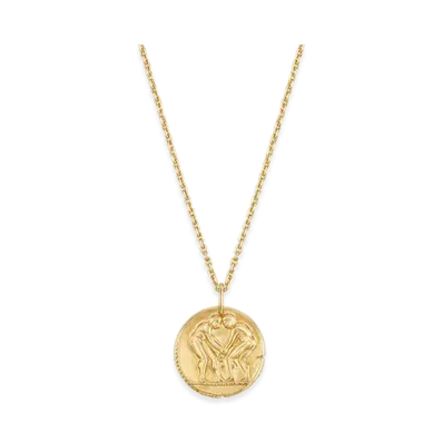 Van Cleef & Arpels Zodiaque medal Geminorum Gemini "18K Yellow gold"