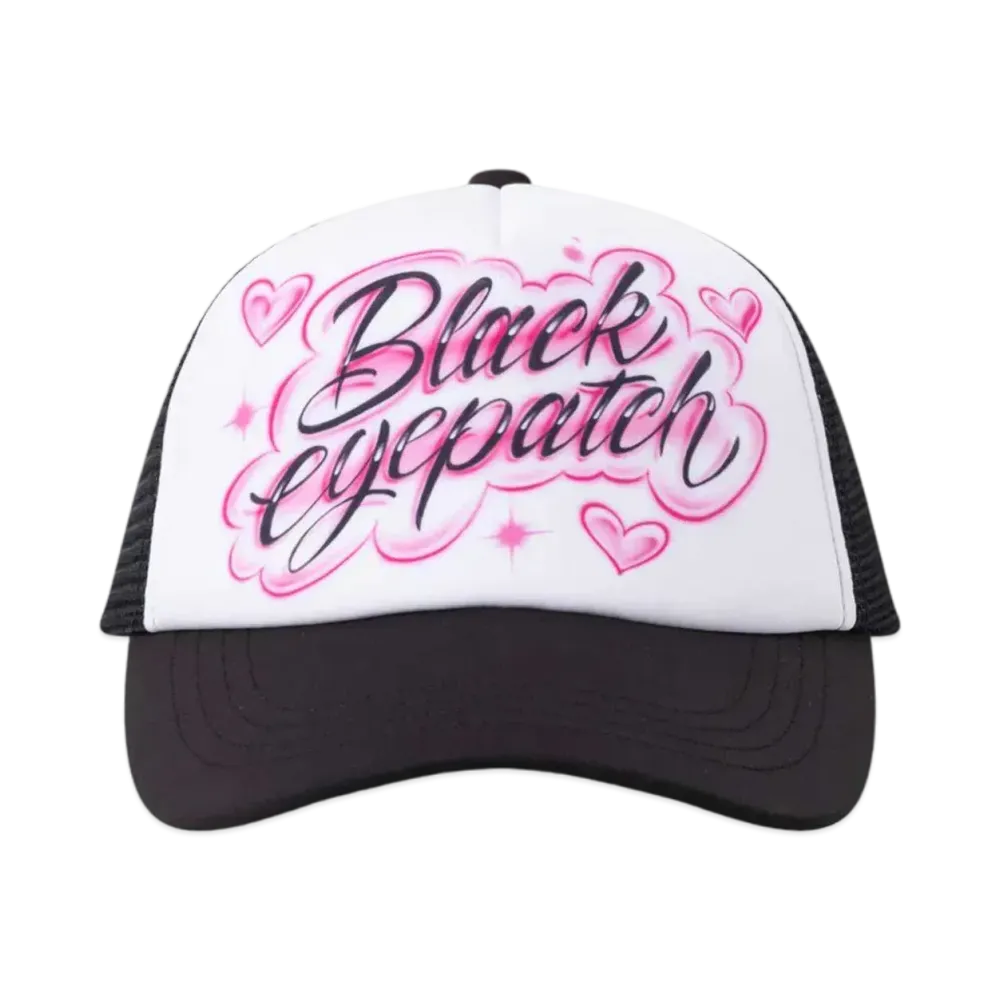 BlackEyePatch Sprayed Mesh Cap "Black"