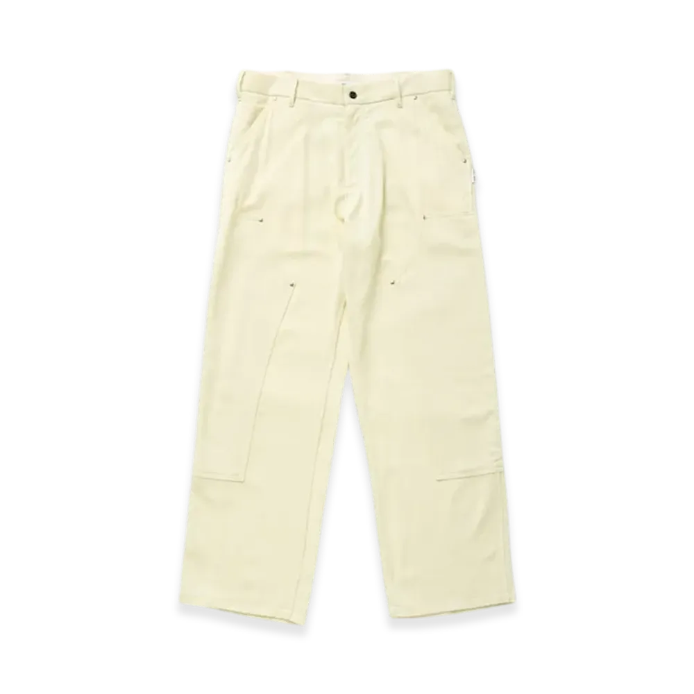 TTTMSW Wool Double Knee Pants "Light Yellow"