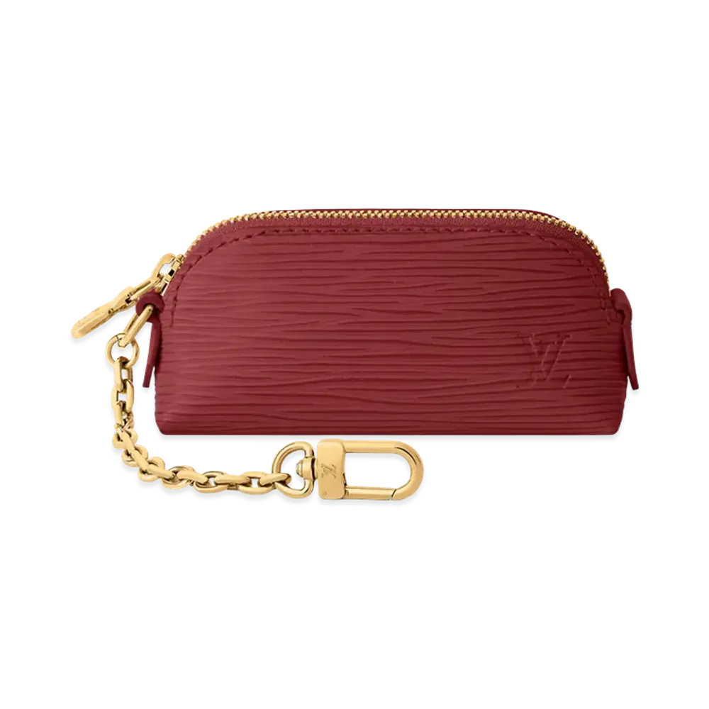 Louis Vuitton Cosmetic Lipstick Pouch "Monogram Rouge"
