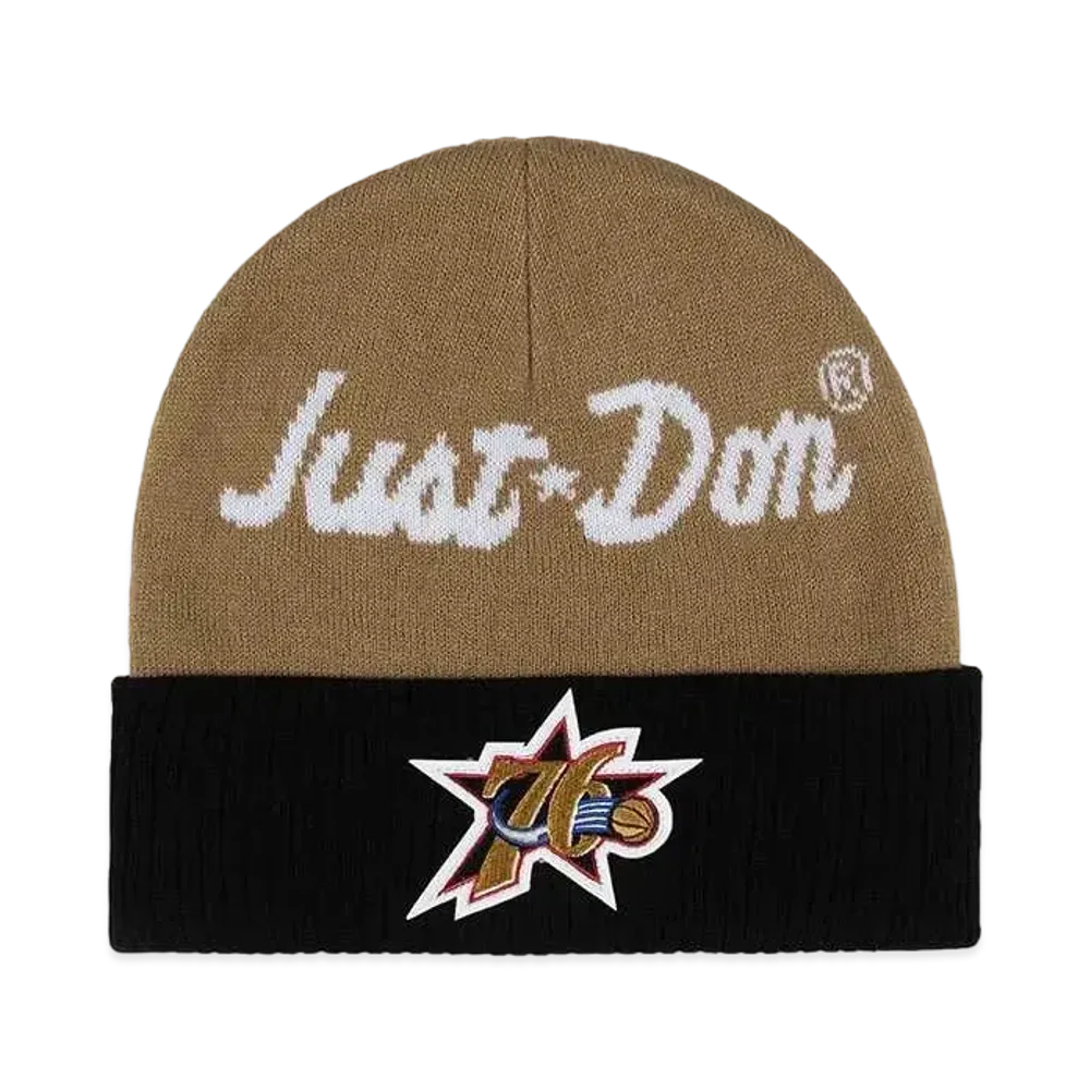 Just Don Philadelphia 76ers Beanie "Brown"