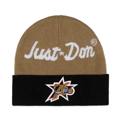 Just Don Philadelphia 76ers Beanie "Brown"