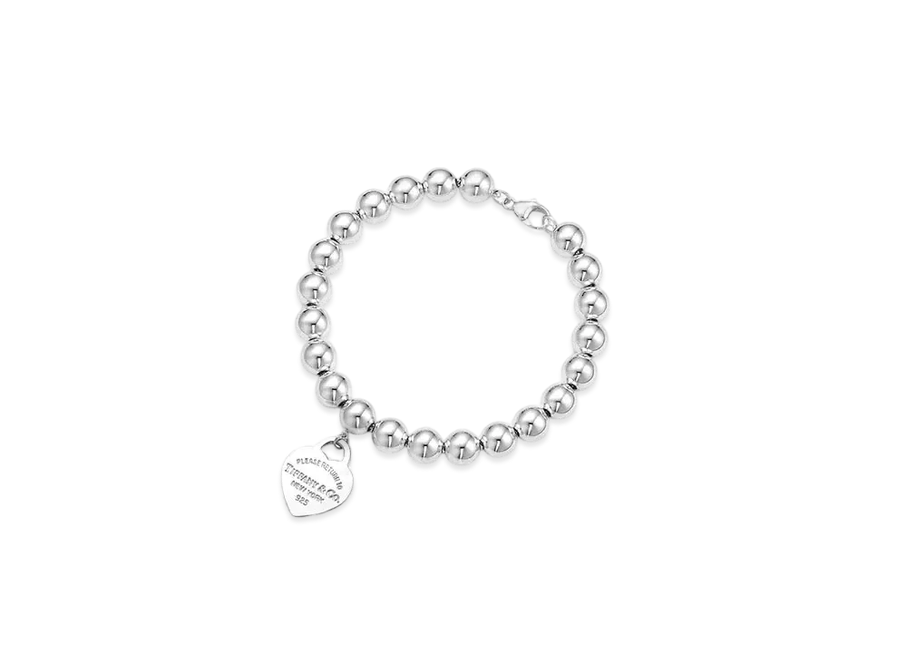 Tiffany & Co. Return to Tiffany Heart Tag Bracelet 8mm "Silver"