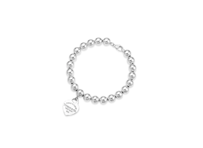 Tiffany & Co. Return to Tiffany Heart Tag Bracelet 8mm "Silver"