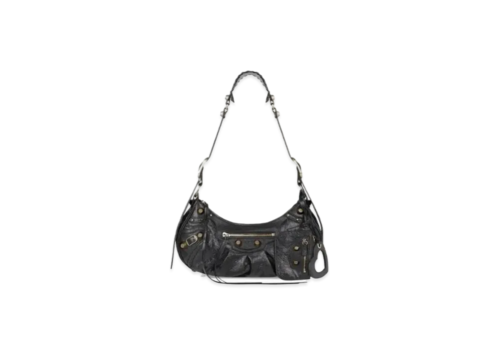 BALENCIAGA Le Cagole Small Shoulder Bag "Black"