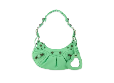BALENCIAGA Le Cagole XS Shoulder Bag "Light Green"