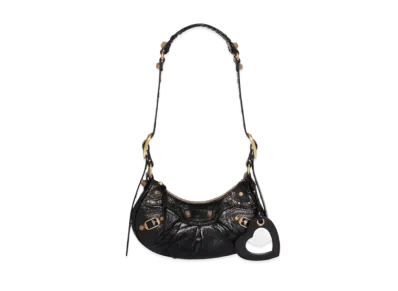 BALENCIAGA Le Cagole XS Shoulder Bag "Black"