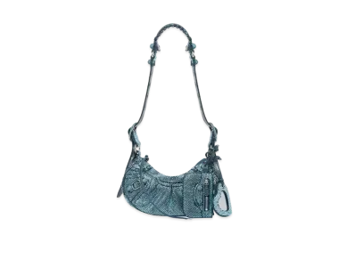 BALENCIAGA Le Cagole XS Shoulder Bag Line Stone "Indigo"