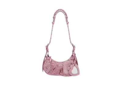 BALENCIAGA Le Cagole XS Shoulder Bag Line Stone "Pink"
