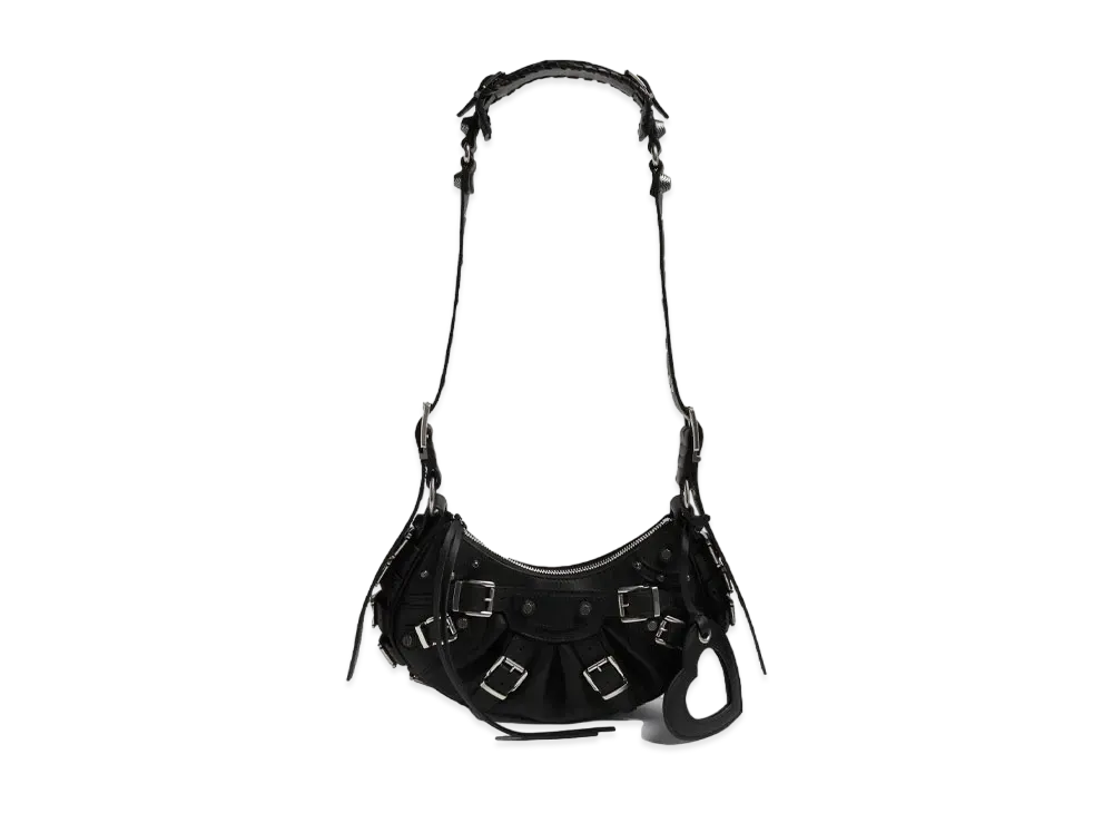 BALENCIAGA Le Cagole XS Shoulder Bag "Black"