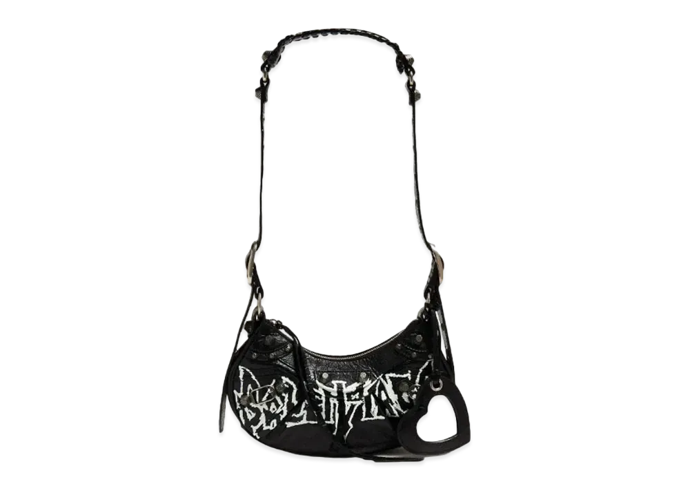 BALENCIAGA Le Cagole XS Shoulder Bag Diy Metal "Black"