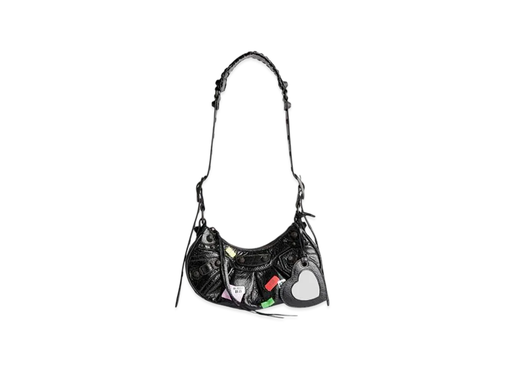 BALENCIAGA Le Cagole Shoulder Bag XS "Black"