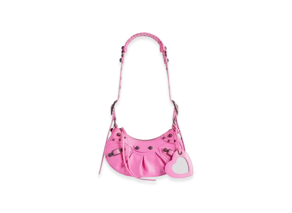 BALENCIAGA Le Cagole Shoulder Bag XS "Pink"