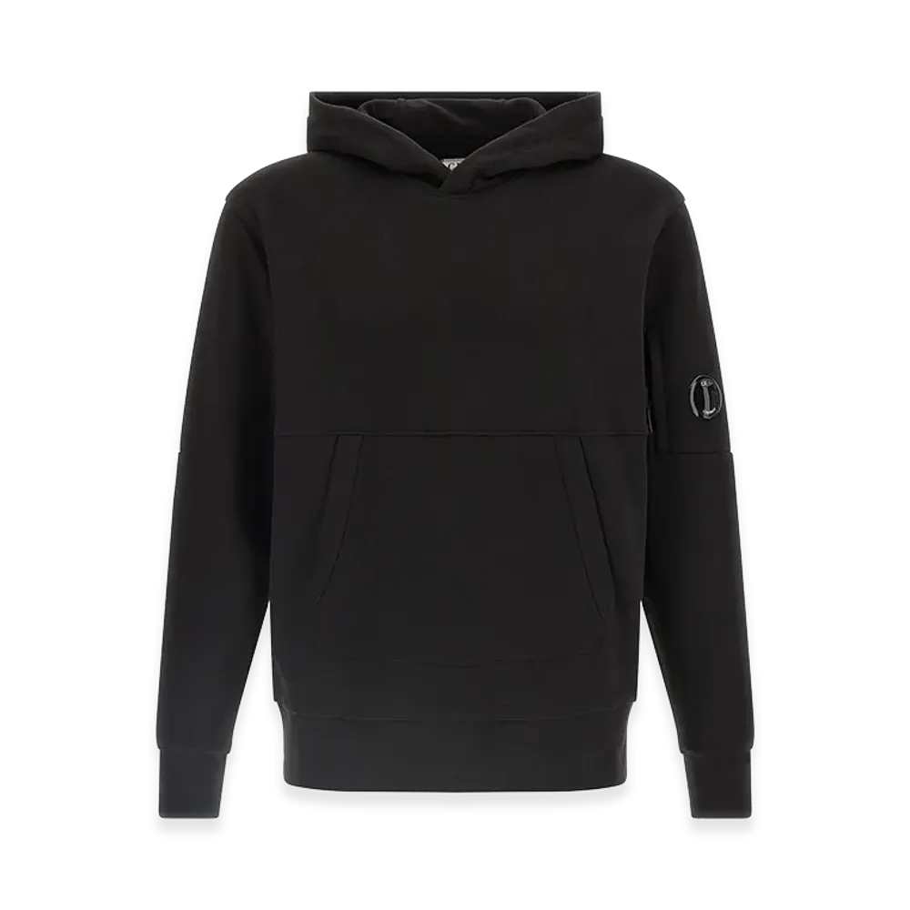 C.P. Company 'Diagonal Raised' Hoodie "Black"
