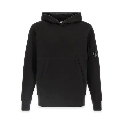C.P. Company 'Diagonal Raised' Hoodie "Black"