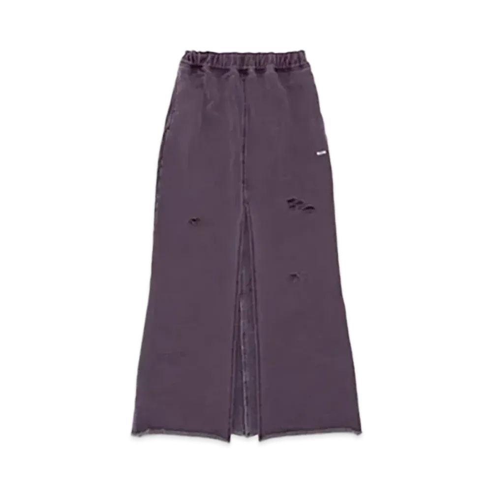 GOD SELECTION XXX Sweat Long Skirt GXL-S25-SK-01 "Purple"