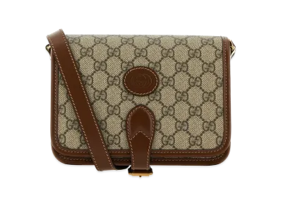 GUCCI GG Supreme Fabric GG Retro Crossbody Bag "Beige"