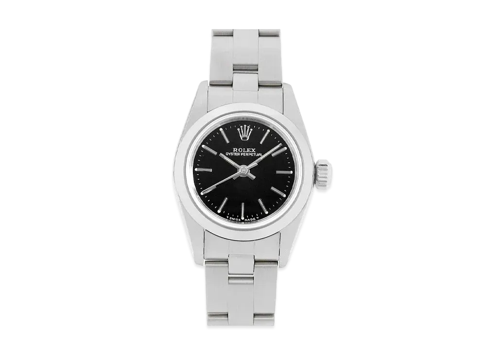 ROLEX Oyster Perpetual "Black/Stainless Steel"