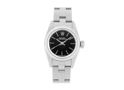 ROLEX Oyster Perpetual "Black/Stainless Steel"