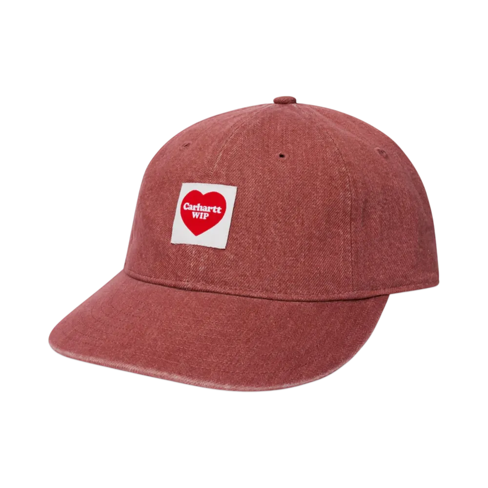 Carhartt WIP Nash Cap "Sulfur Red(Enzyme Bleach Washed)"