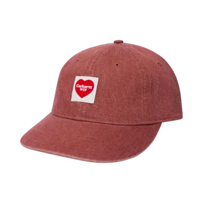 Carhartt WIP Nash Cap "Sulfur Red(Enzyme Bleach Washed)"