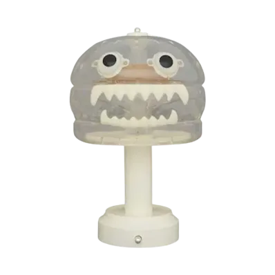 UNDERCOVER × MEDICOM TOY HAMBURGER LAMP "CLEAR"