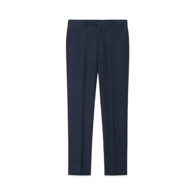 Paul Smith Stitch Check Single 2B Suit "DarkBlue"
