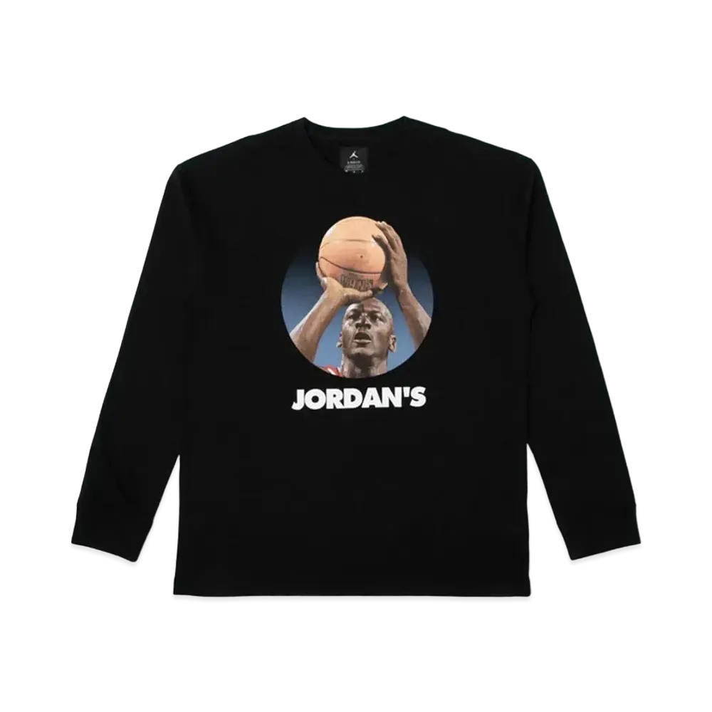 Air Jordan x Union NRG Vault AJ Flight L/S Tee "Black"