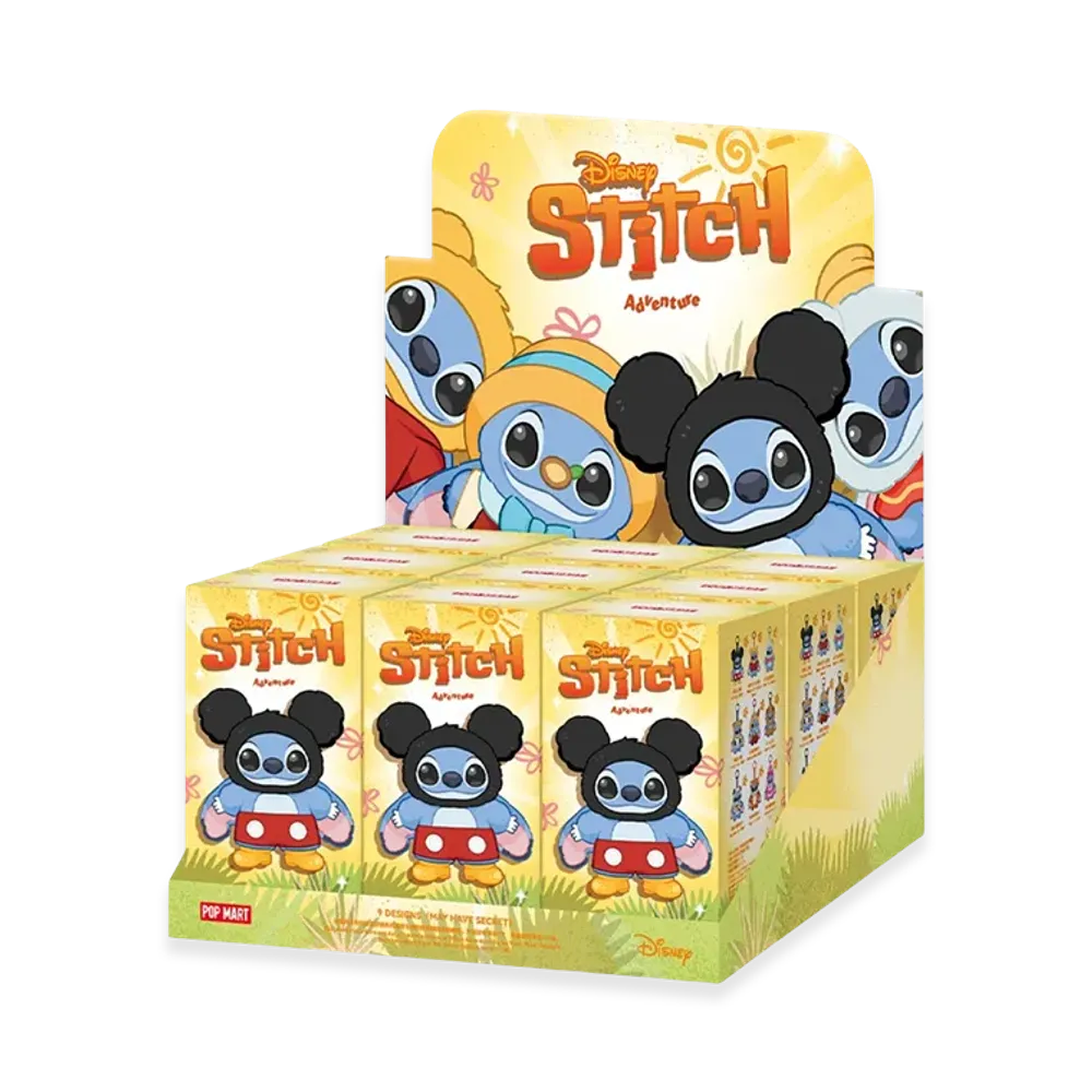 ポップマート スティッチ アドベンチャー シリーズ ぬいぐるみ