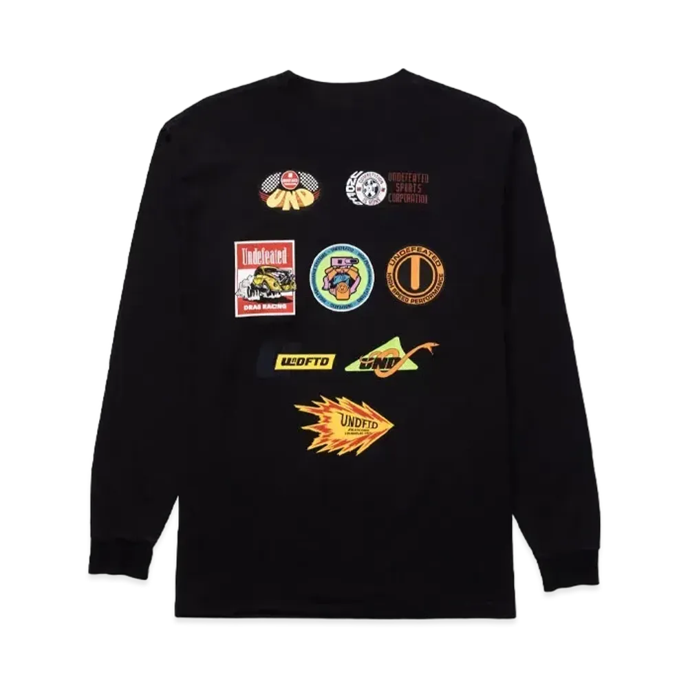 UNDEFEATED Multihitter L/S Tee - 80354 "Black"