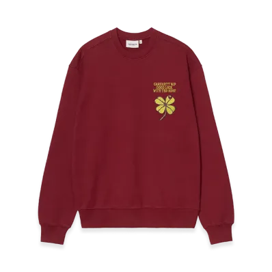 Carhartt WIP Clover Sweat "Marsala"