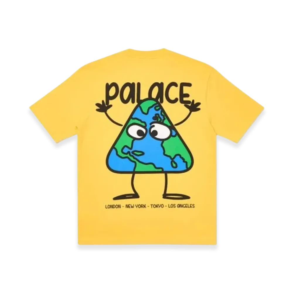 PALACE Globlerone T-Shirt "Yellow"
