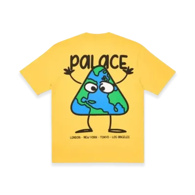 PALACE Globlerone T-Shirt "Yellow"