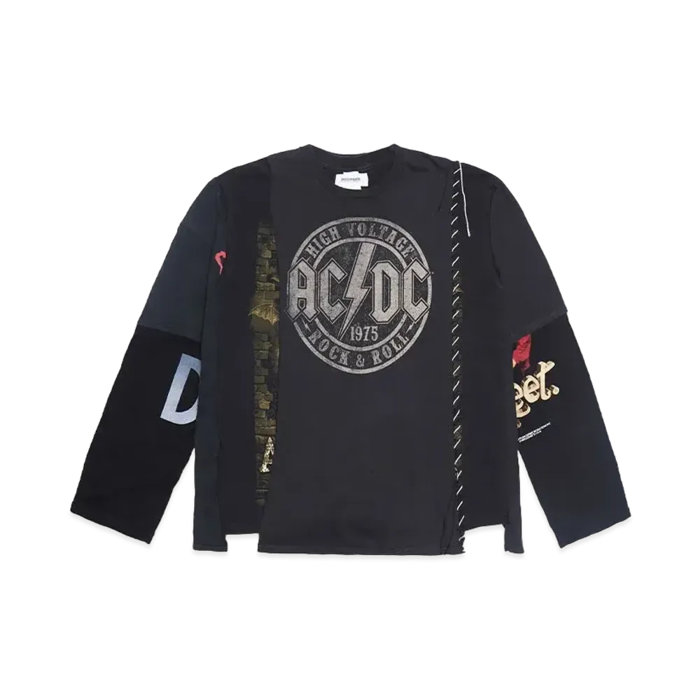 DISCOVERED HYPE DROP EXCLUSIVE I STHICH BAND L/S TEE "BLACK"