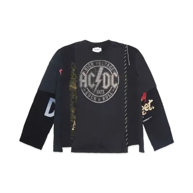 DISCOVERED HYPE DROP EXCLUSIVE I STHICH BAND L/S TEE "BLACK"